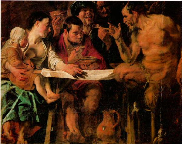 JORDAENS, Jacob St Charles Cares for the Plague Victims of Milan s